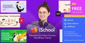 iSchool – Education & Online Courses WordPress Theme