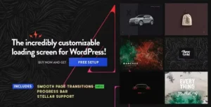 PageLoader Loading Screen and Progress Bar for WordPress