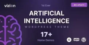 Vizion – Artificial Intelligence AI WordPress Theme